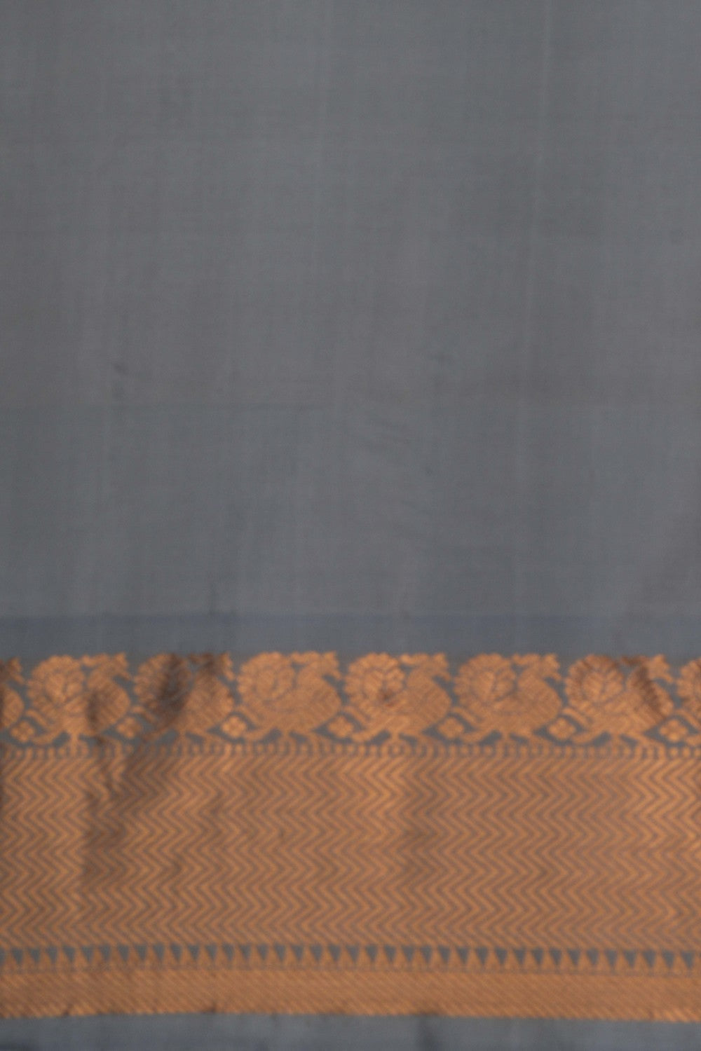 Image of Gadwal Silk Red Saree